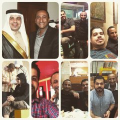 فهد مندي مع المرحوم المخرج محمد جاسم شويطر