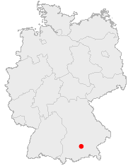 Karte muenchen In deutschland